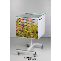 Столик Panmed ПАНОК-СОЛО 500 1.1 -1.6 50*50 см для стоматологічного кабінету