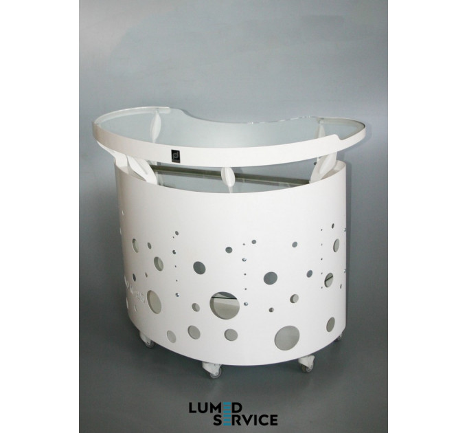 Столик Panmed ПАНОК 25 95*55 см овальний для стоматологічного кабінету