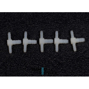 З’єднувач пластик трійник 3*5*3 мм для пневмошлангів у стоматологічних установках упаковка 5 шт