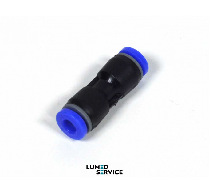 Штуцер прямий PU4 фітинг цанговий швидкознімний