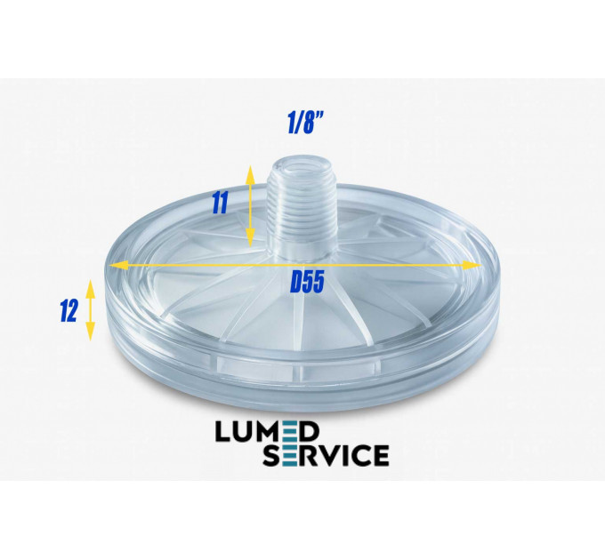 Фільтр бактерицидний для стоматогогічного автоклава різьба 1/8 довжина 11 мм