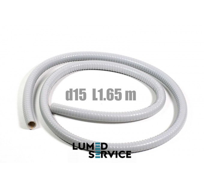 Шланг пилососу D15 мм L1,65 м тришаровий силіконовий для аспірації стоматологічної установки Sirona Німеччина