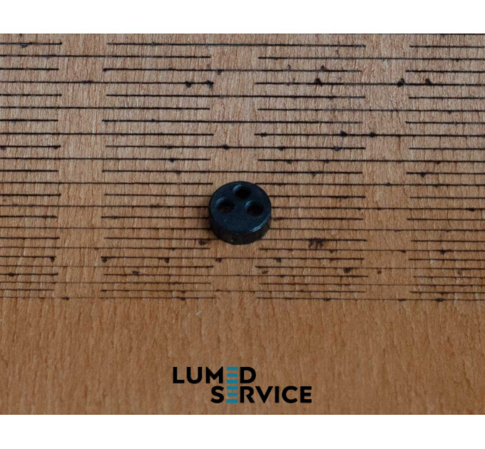 Чорна вставка під носик пустера LUZZANI Minimate Minilight