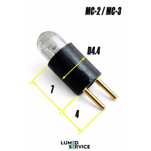 Лампочка мікромотора серії MC2 MC3 Bien-Air 1500007-001