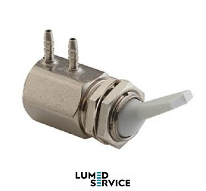 Перемикач пневматичний DCI 7045 З фіксацією 3-ходовий зі скиданням штуцера 2,1 мм для стоматологічної установки