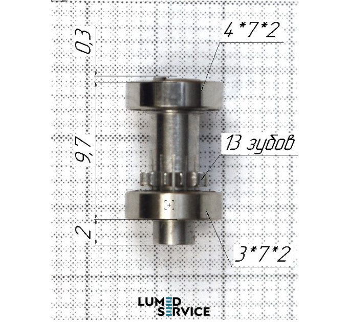 Sirona T2 LINE A40 1:1 США роторна група для кутового наконечника
