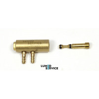 Клапан вибору інструментів При натисканні на нього відчиняється 2 кільця для стоматологічної установки