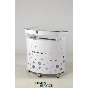 Столик Panmed ПАНОК 5 72*45 см овальный для стоматологічного кабінету