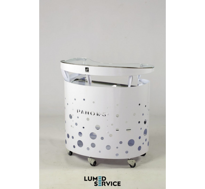 Столик Panmed ПАНОК 5 72*45 см овальный для стоматологічного кабінету