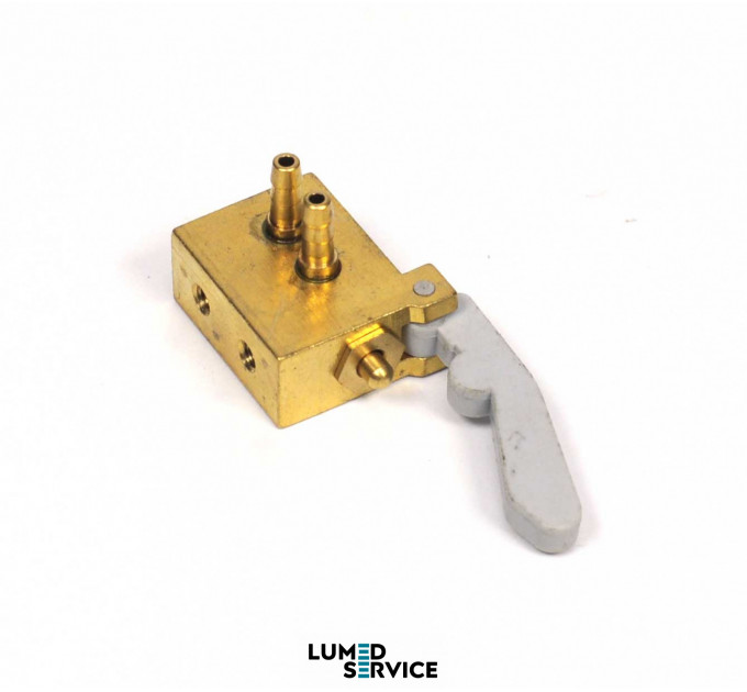 Клапан вибору інструментів білий язичок при натисканні зачиняється штуцера збоку для стоматологічної установки