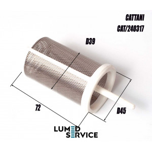 Фільтр сіточка всмоктування Cattani Turbo‑Jet PAL