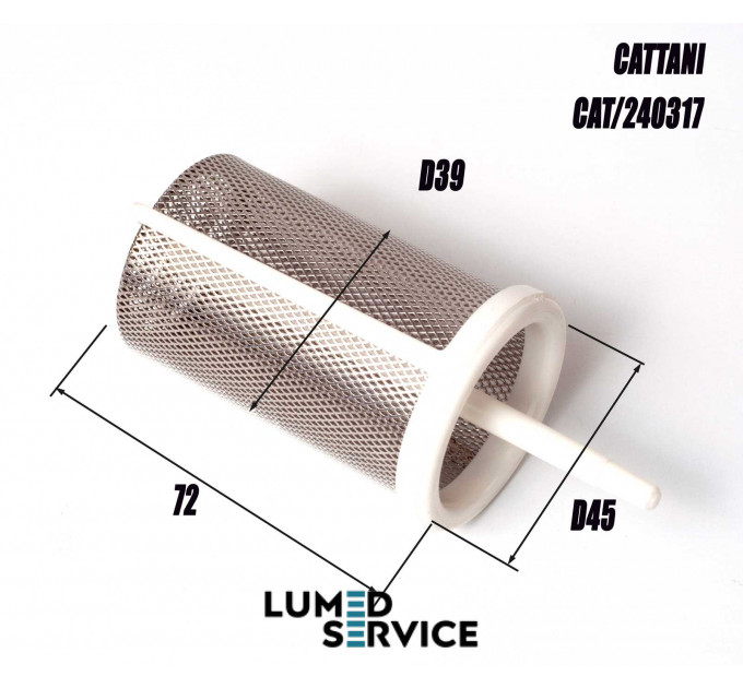 Фільтр сіточка всмоктування Cattani Turbo‑Jet PAL