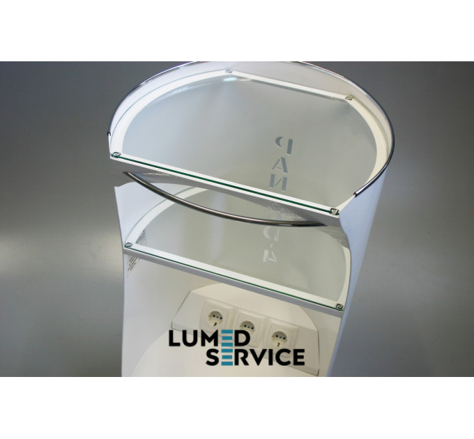 Столик Panmed ПАНОК 4-450 43*45 см овальный для стоматологічного кабінету