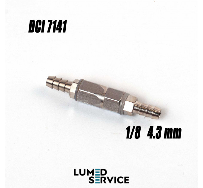 Зворотній клапан для стоматологічної установки зі штуцером 4.3 мм DCI 7141