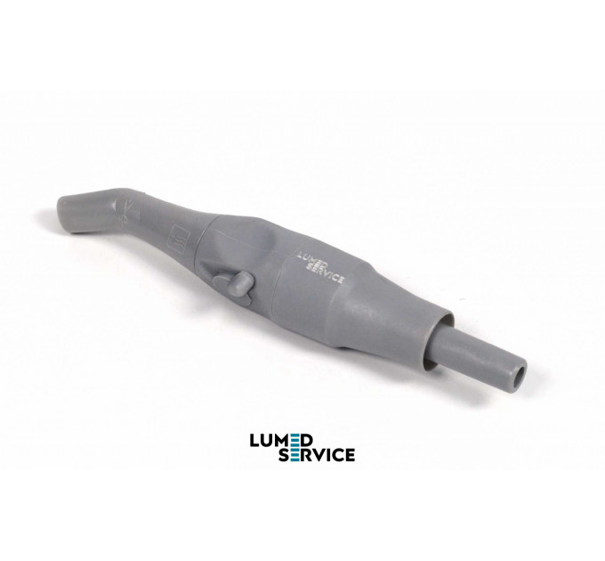 Накінечник слинотяга  пластик з кутовою спідницею для стоматологічної установки