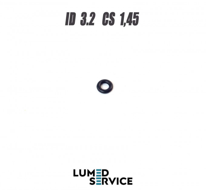 Кільце ущільнювальне 3,2×1,45 мм NBR для стоматологічного обладнання