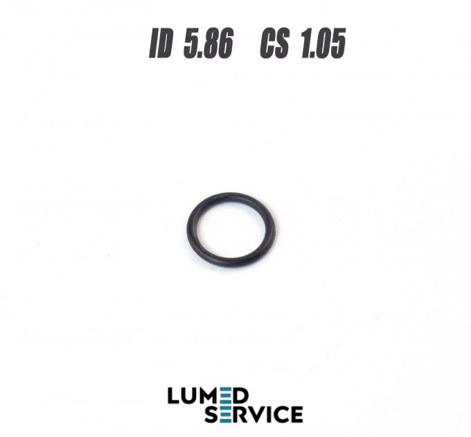 Кільце ущільнювальне 5,86×1,05 мм NBR для стоматологічного обладнання