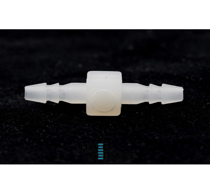 З'єднувач пластик ялинка 3 мм для пневмошлангів у стоматологічних установках упаковка 10 шт