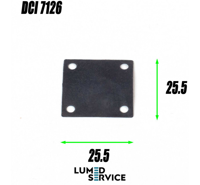 Мембрана головного запірного клапана для стоматологічної установки DCI 7126