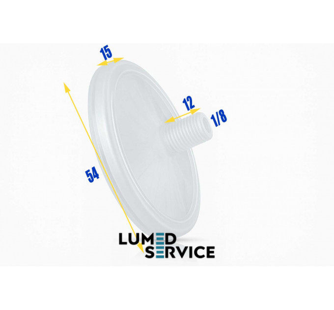 Фільтр бактерицидний для стоматогогічного автоклава різьба 1/8 довжина 12мм