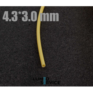 Силіконова трубка 4,3*3,0 мм капіляр для рукавів турбінного шланга