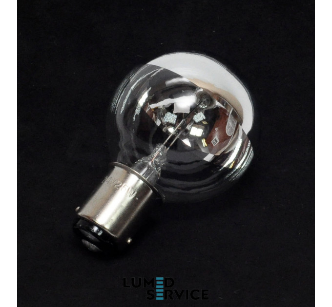 Лампочка B15 24V 25W з відбивачем для операційного світильника