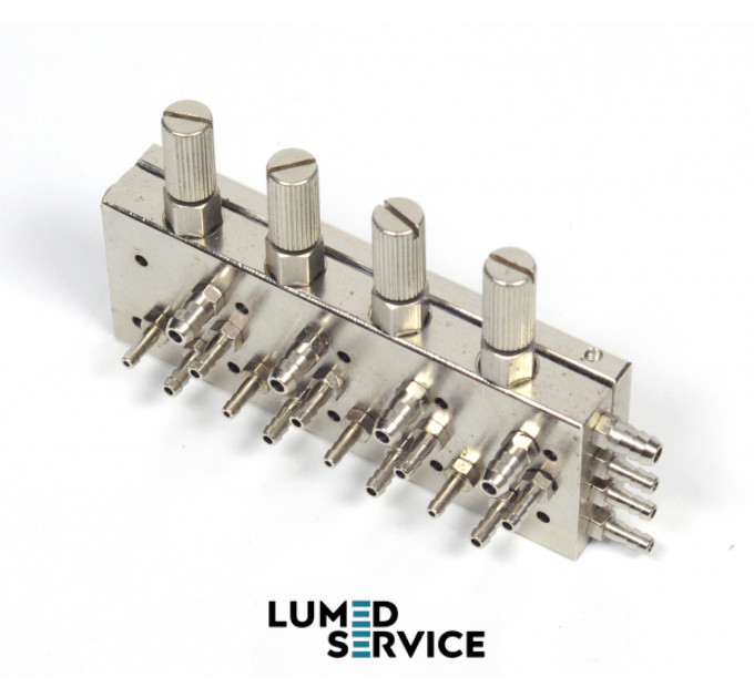 Клапан 4 канальний мембранний Китай для стоматологічної установки 