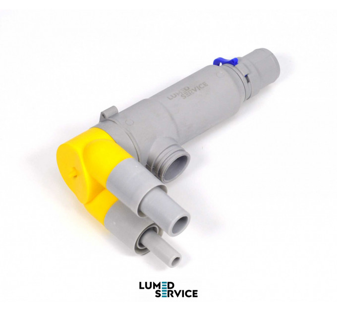 Фільтр пилососа 17мм та слиновідсмоктувача 10мм спарений круглий для стоматологічної установки