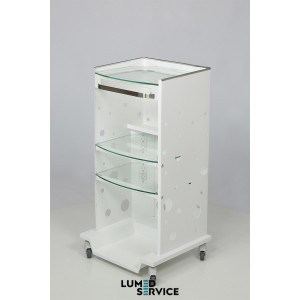 Столик Panmed ПАНОК 4-400 40*33 см прямокутний для стоматологічного кабінету