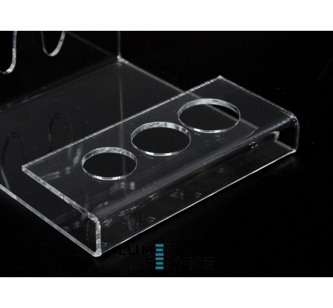 Підставка 25 шприців +3 прозора баночки для стоматологічних фотополімерних композитів