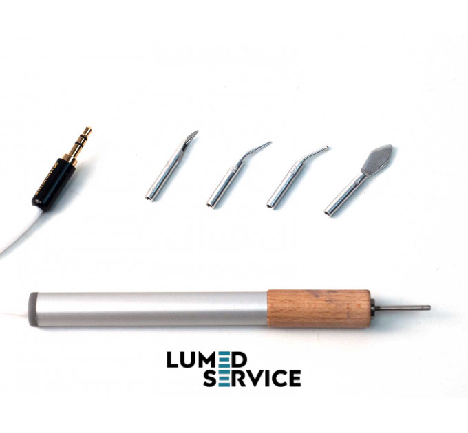 Ручка для електрошпателя Dokatech, насадка 2 мм + 4 насадки