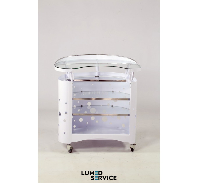 Столик Panmed ПАНОК 5 72*45 см овальный для стоматологічного кабінету