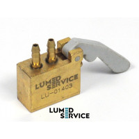 Клапан вибору інструментів білий язичок при натисканні зачиняється для стоматологічної установки