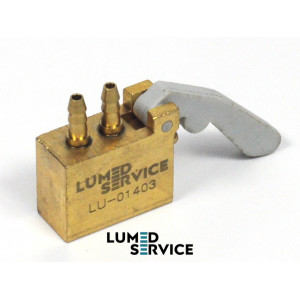 Клапан вибору інструментів білий язичок при натисканні зачиняється для стоматологічної установки 