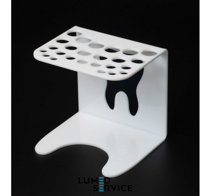 Підставка 25 шприців біла для стоматологічних фотополімерних композитів