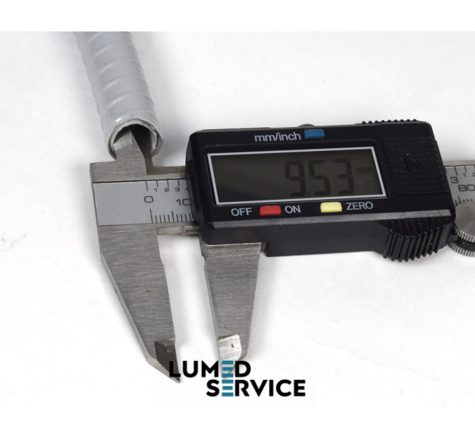 Шланг слиновідсмоктувача D11 мм L1,65 м тришаровий для аспірації стоматологічної установки Китай