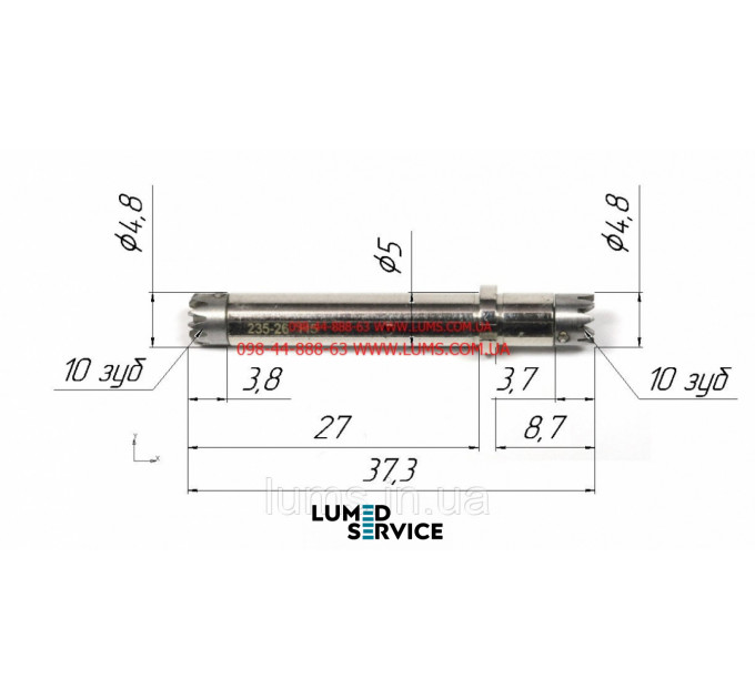 SOCO  20:1 Китай вал проміжний кутового наконечника 