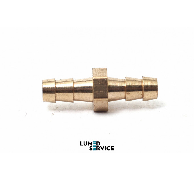 З’єднувач ялинка латунь 3 мм для пневмошлангів у стоматологічних установках