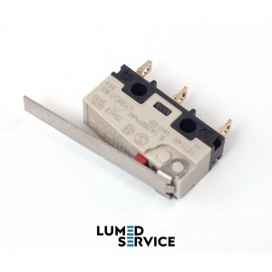 Мікровимикач UM10D 0.1A 250V для стоматологічного обладнання, з плоским важелем