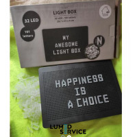 Іграшка світящиеся букви  Light box с буквами от Jysk