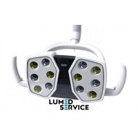 LED світильник для стоматологічної установки  58000 Люкс 12-36V 8 світодіодів Diamond