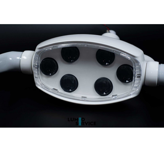 LED D світильник стоматологічний світлодіодний 6 діодів 42000 Люкс 12V 24V