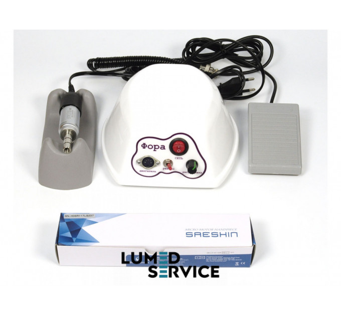 Портативний зуботехнічний дриль FORA NX + мотор Strong 108E