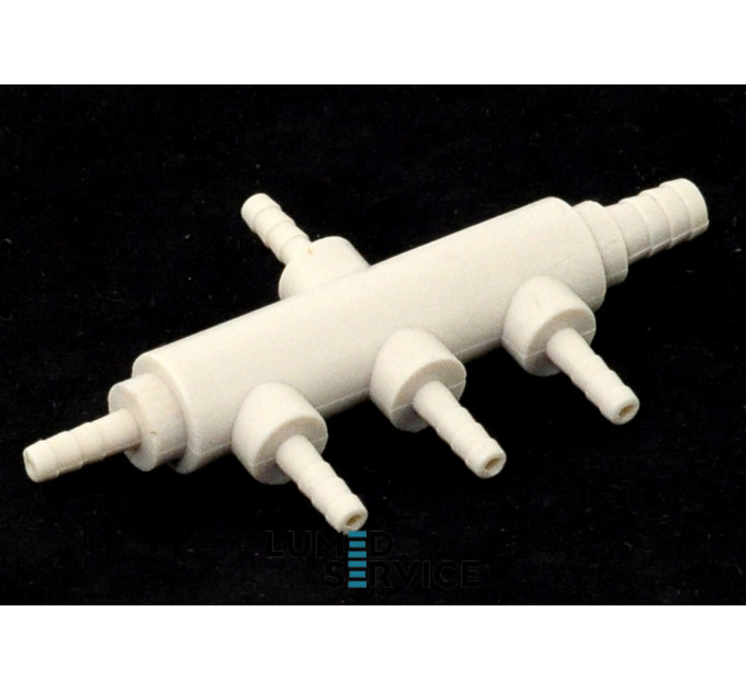 З’єднувач розподільчий багатоканальний пластик для пневмошлангів у стоматологічних установках
