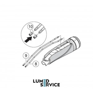 Ущільнювальна трубка водяних каналів кутового наконечника Sirona