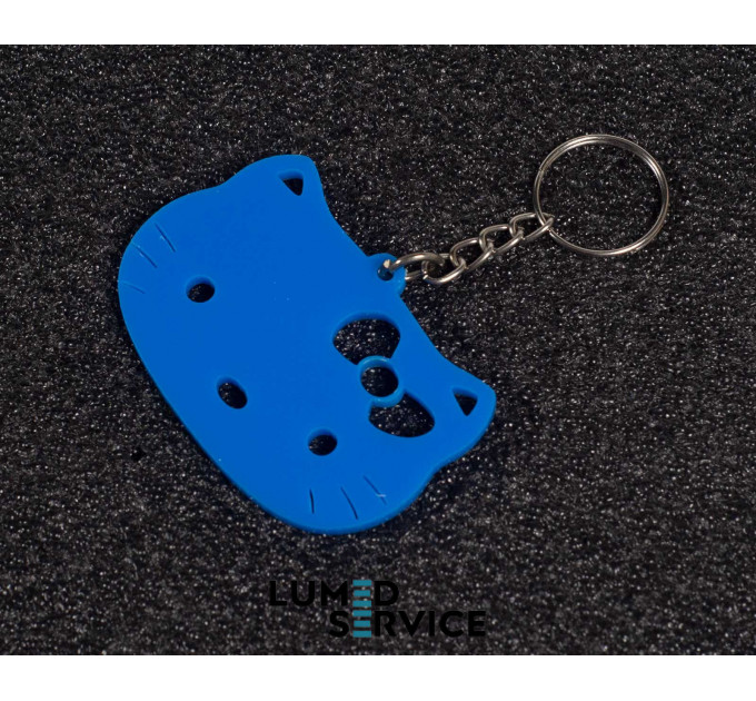 Брелок Кітті набір 5 шт колір асорті випадковий акрил