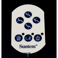 Мембранна клавіатура 6х10 см на панелі управління помічником для стоматологічної установки