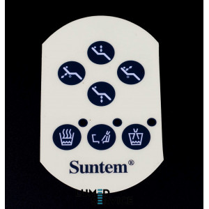 Мембранна клавіатура 6х10 см на панелі управління помічником для стоматологічної установки