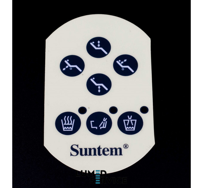 Мембранна клавіатура 6х10 см на панелі управління помічником для стоматологічної установки