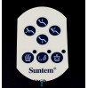 Мембранна клавіатура 6х10 см на панелі управління помічником для стоматологічної установки
